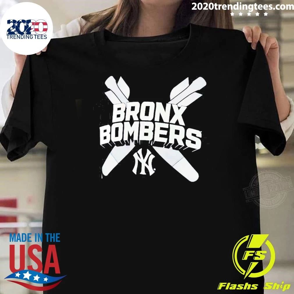 New York Yankees Bronx Bombers Logo Shirt