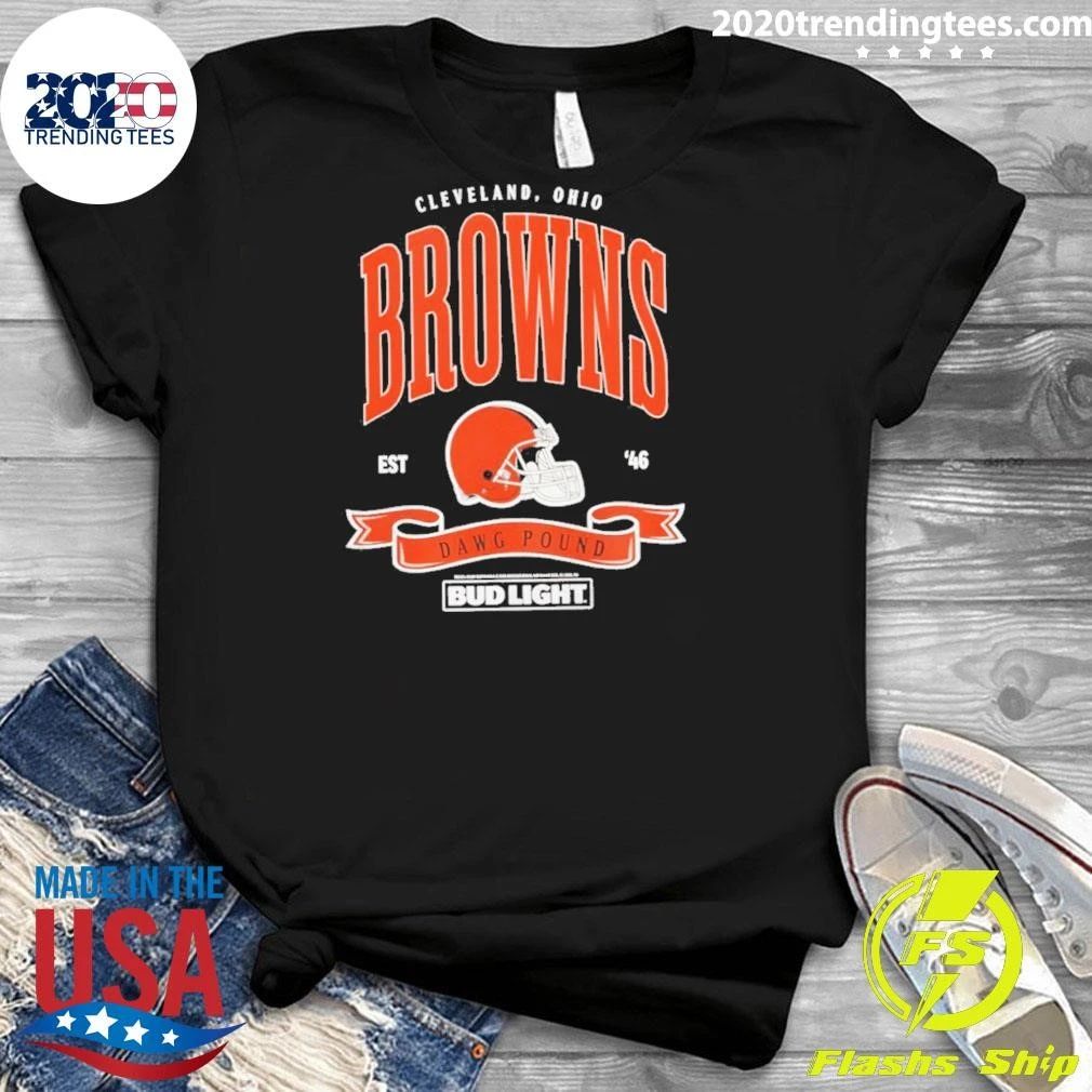 Cleveland Browns Bud Light ’46 Dawg Pund Shirt