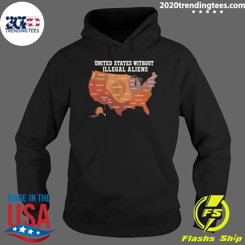 Native Americans United States Without Illegal Aliens Tee Shirt
