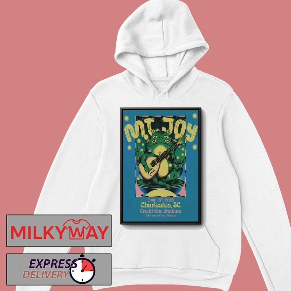 Mt. Joy Credit One Stadium In Charleston SC June 13 2026 Poster shirt