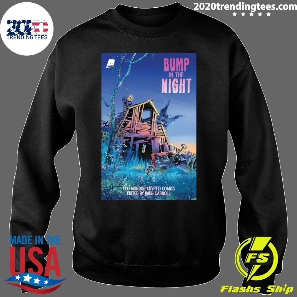 Eco-Horror Cryptid Comics Edited By Paul Carroll Bump In The Night Shirt