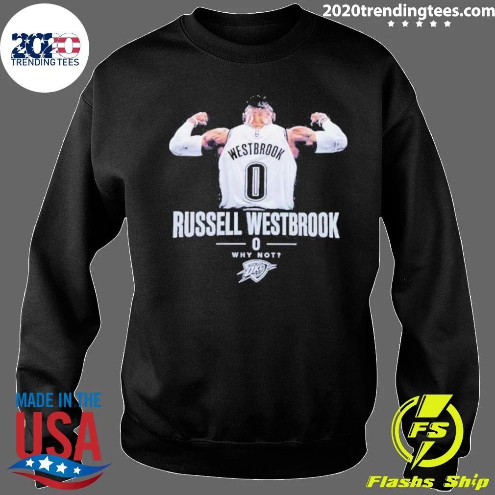 Russell Westbrook Why Not OKC Basketball Fan Game Day Vintage Shirt