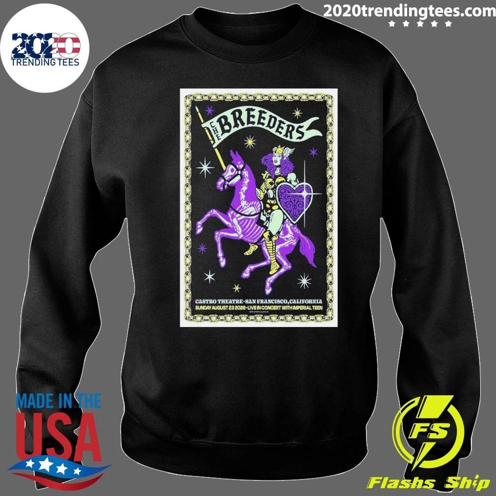 The Breeders August 23 2026 Castro Theatre San Francisco Shirt