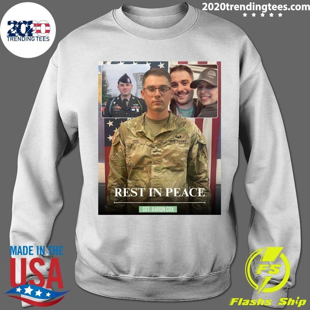 Rest In Peace SGT. Aaron Cox Shirt