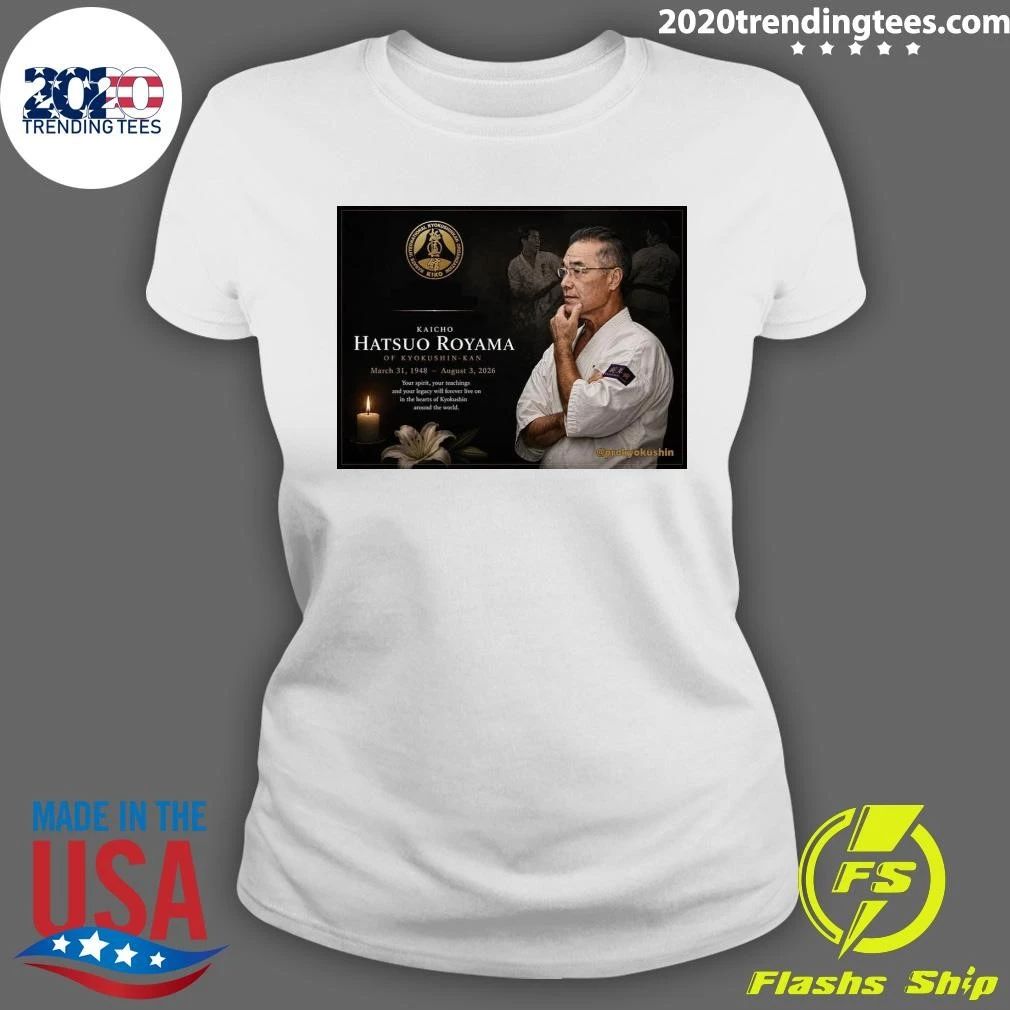 Rip Hatsuo Royama March 31, 1948 – August 3, 2026 Shirt