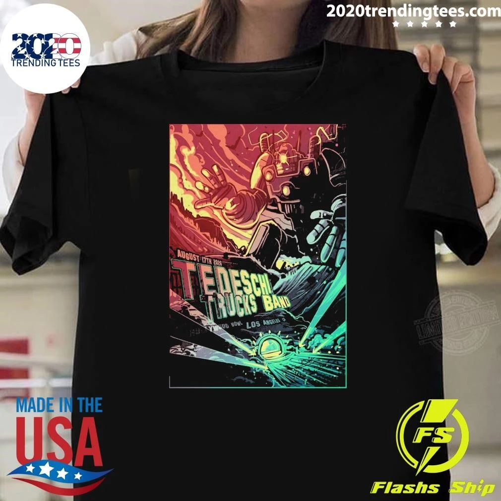 Tedeschi Trucks Band Hollywood Bowl In Los Angeles Ca Aug 17 2026 Shirt