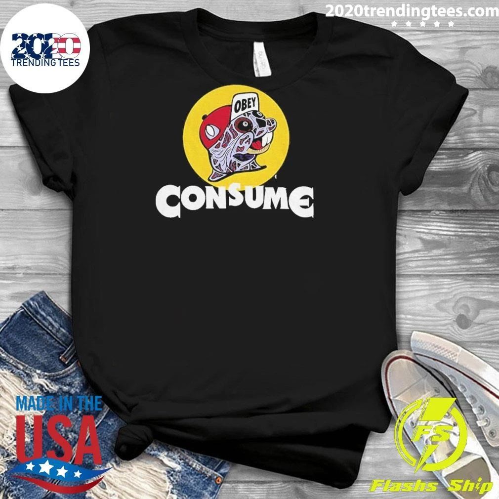 Buc-ee’s Mascot Parody Freddy Krueger Consume Obey Shirt