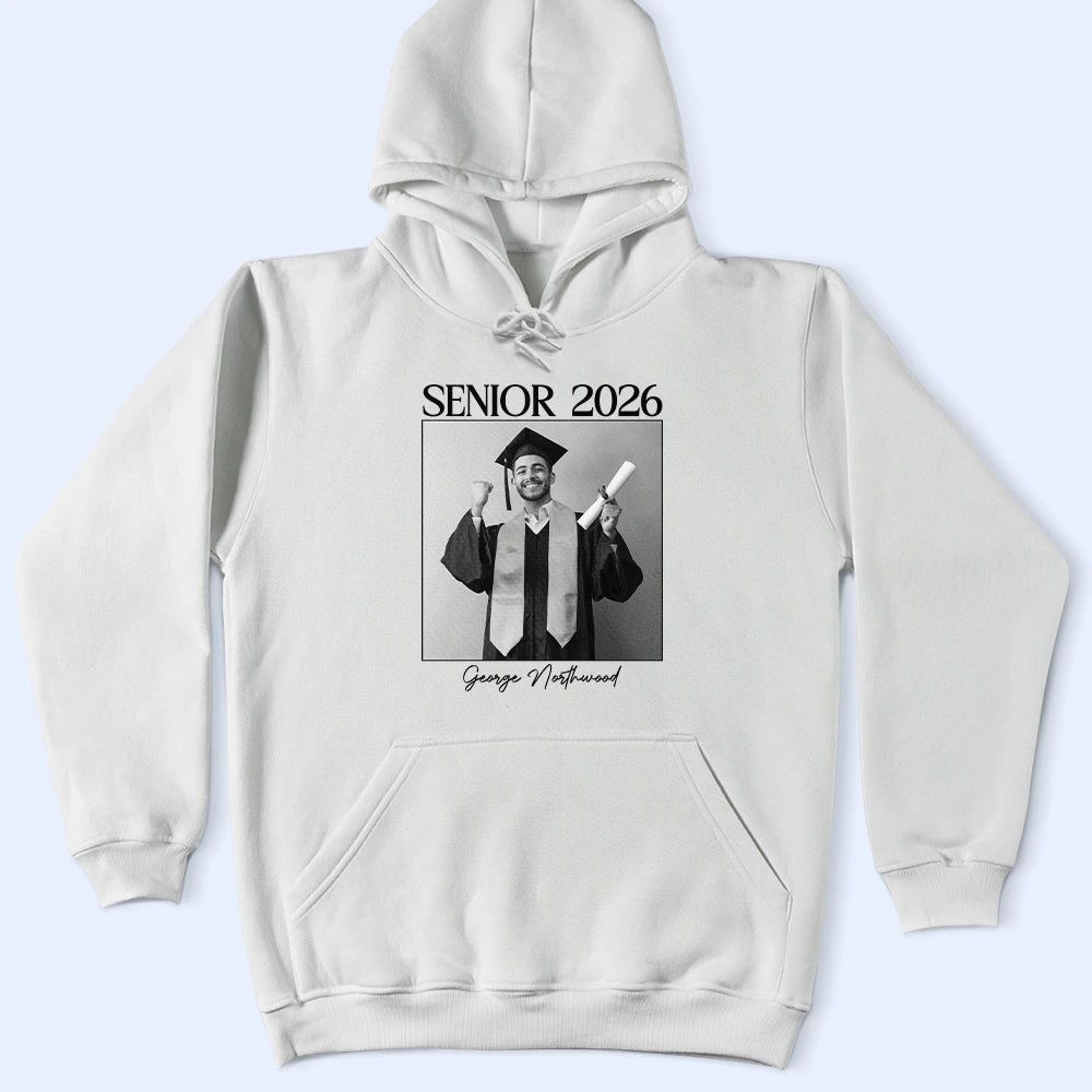 Custom Photo Senior Graduation Gift - Personalized T Shirt