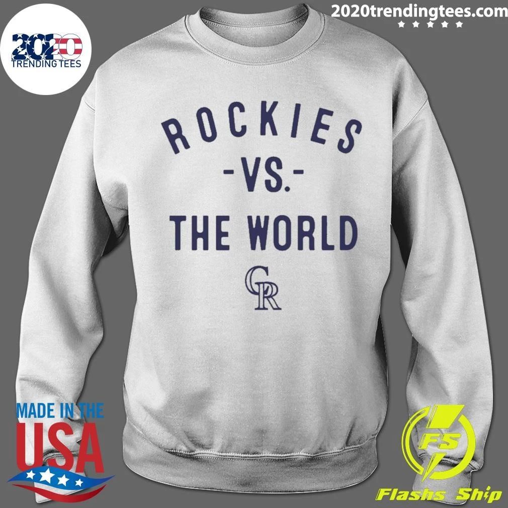 Premium Colorado Rockies Vs The World 2026 Mlb Season Shirt