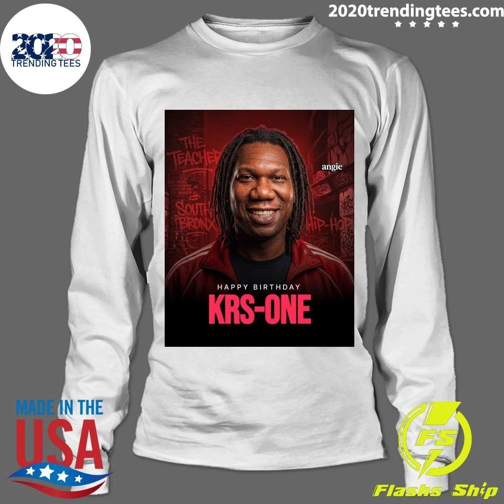 Happy 61st birthday to KRS-One Shirt