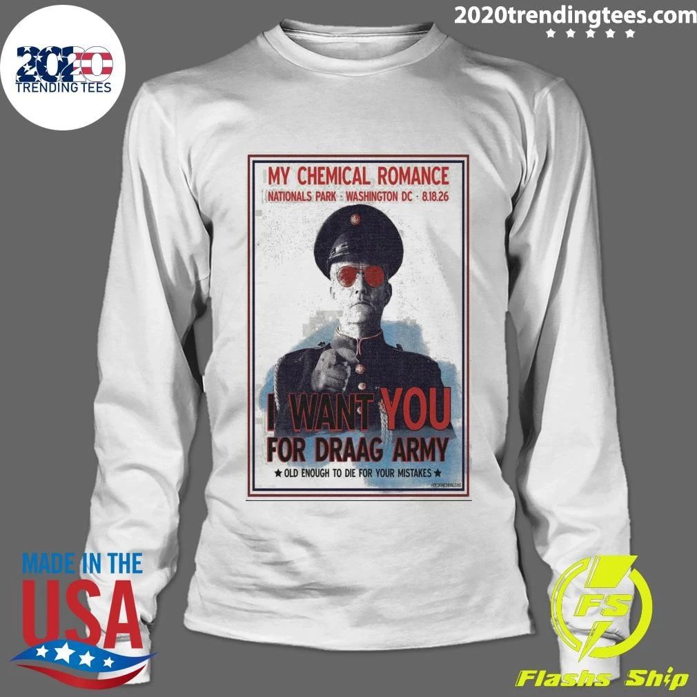 Mcr Nationals Park Washington Dc August 19 2026 Event 2026 Shirt