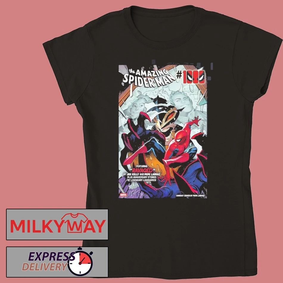 The Amazing Spider-Man 1000 Featuring Ravaged By Joe Kelly And Pepe Larraz Variant Cover T-Shirt