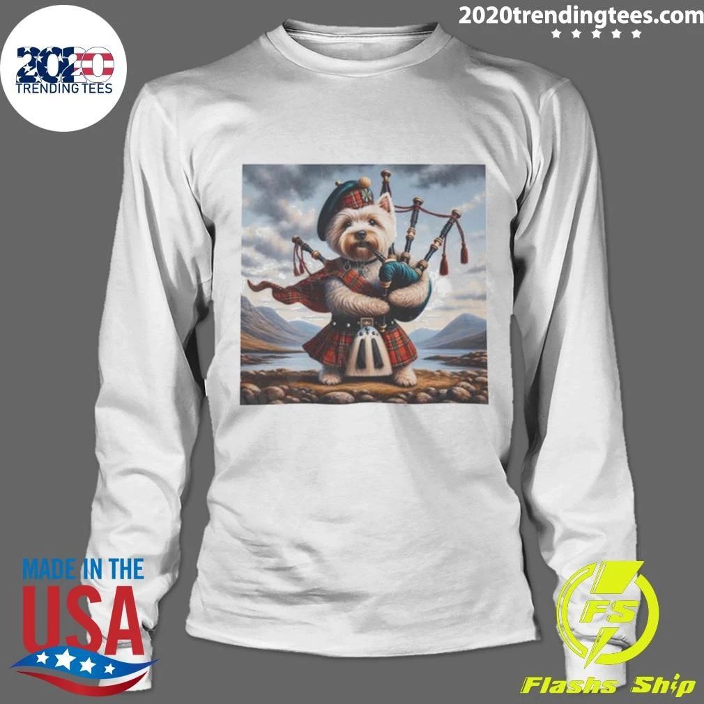 Scottish West Highland Terrier Scotland Dog Shirt
