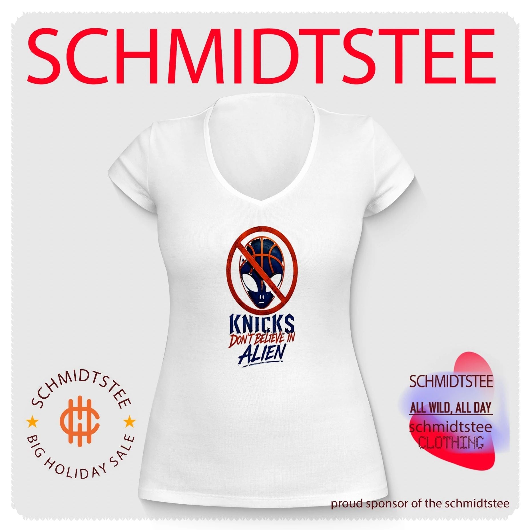 New York Knicks don’t believe in alien graphic shirt