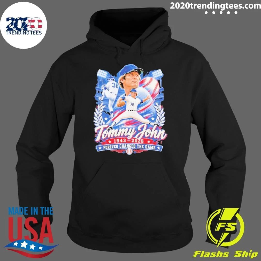 Rest In Peace Tommy John, Legendary MLB Pitcher Tommy John Has Died At The Age Of 83 Shirt