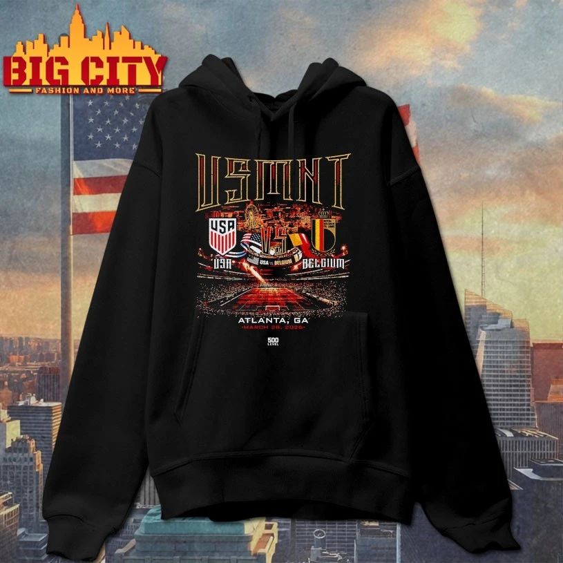 USMNT Vs. Belgium 2026 Match Up T-shirt