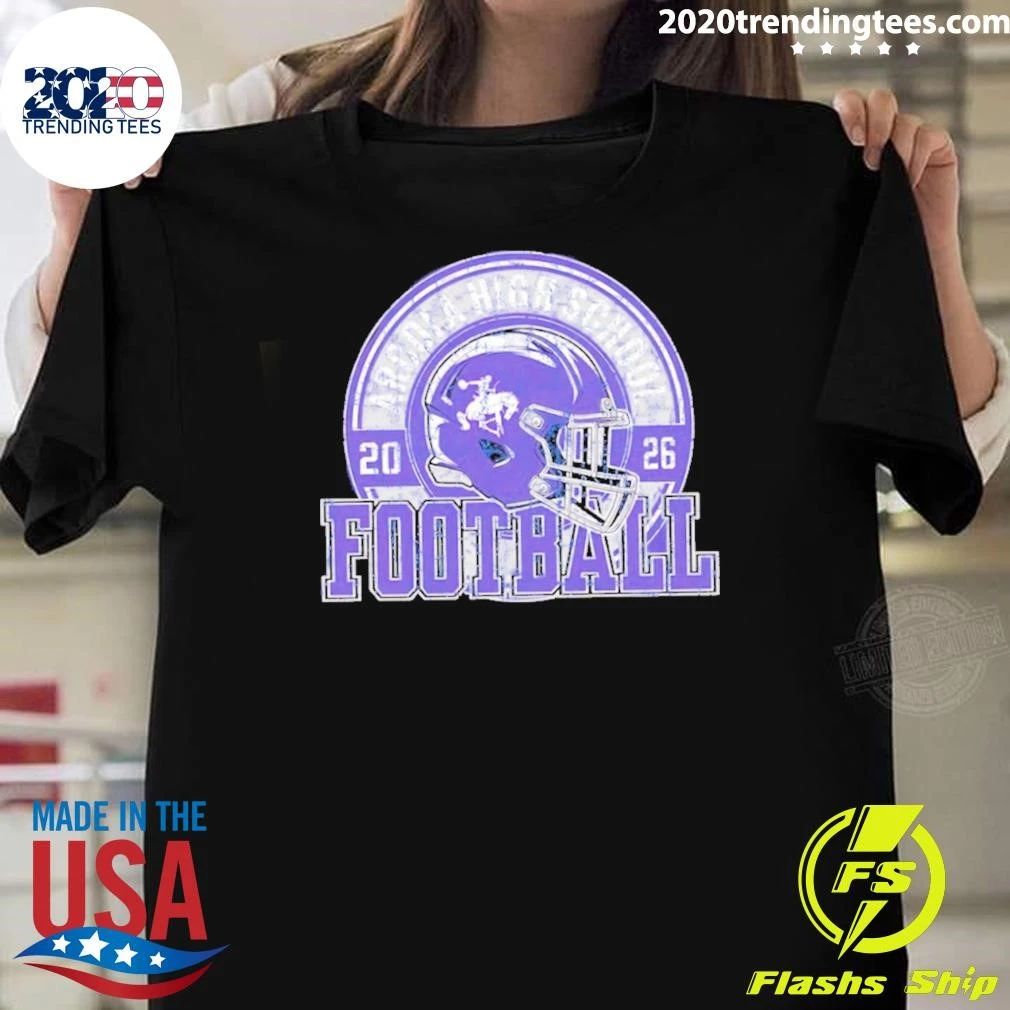 Arcola High School 2026 Football Helmet Shirt