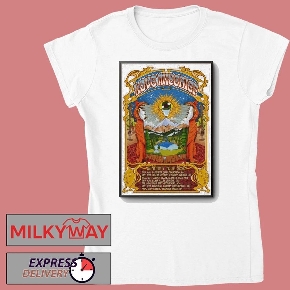 Love Mischief Summer Tour 26 Poster shirt