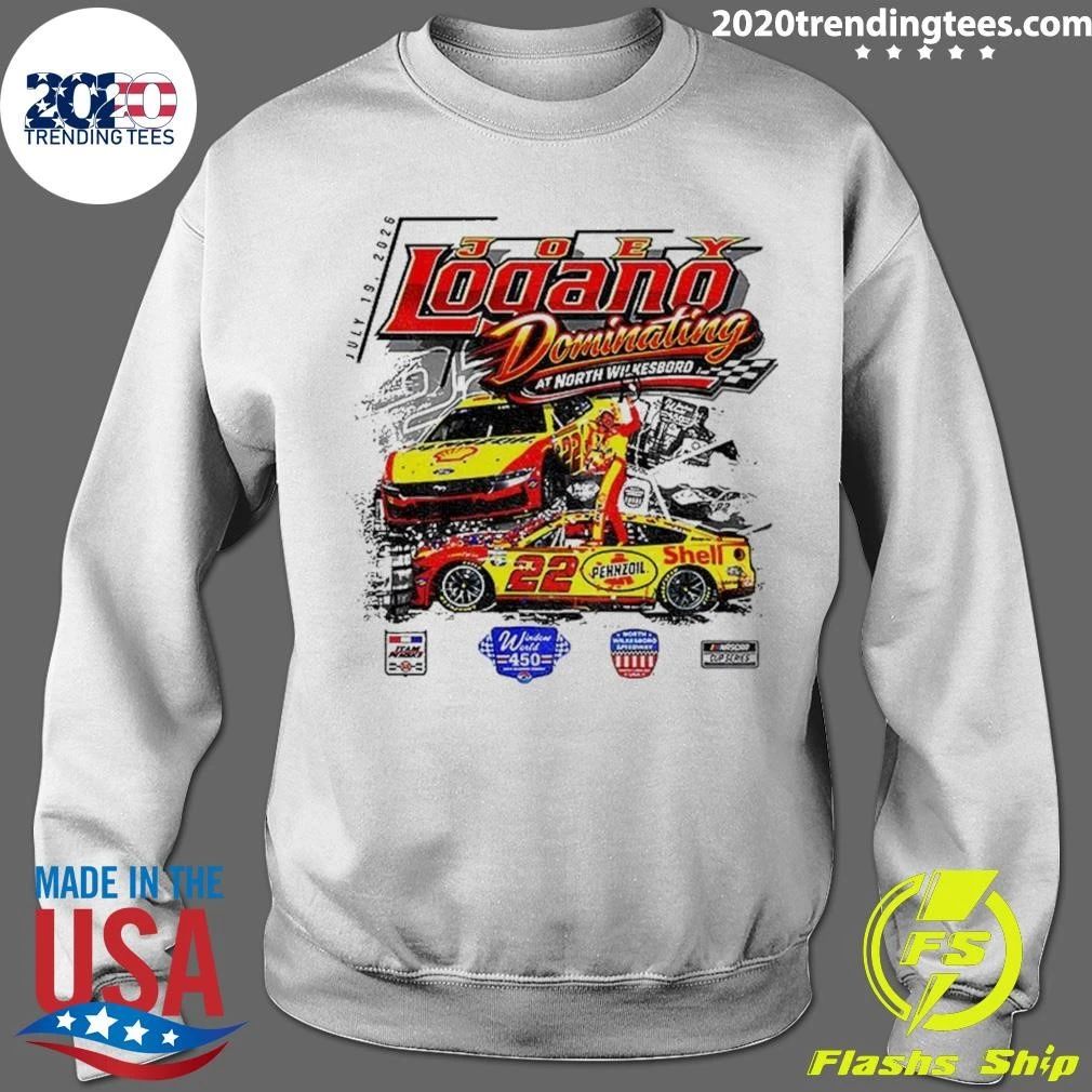 Joey Logano North Wilkesboro Speedway Dominating Racing 2026 Shirt