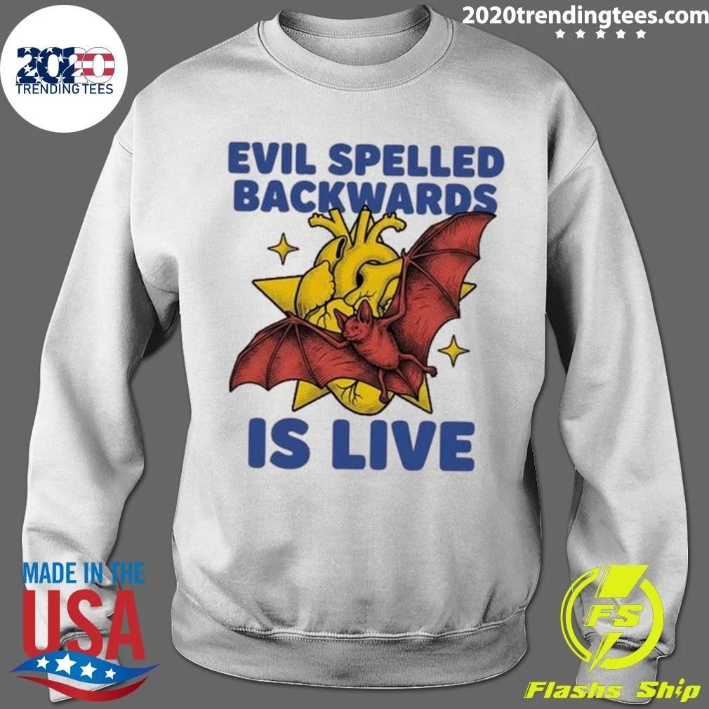 Vampire Dragon Dragon Evil Spelled Backwards is Live Shirt