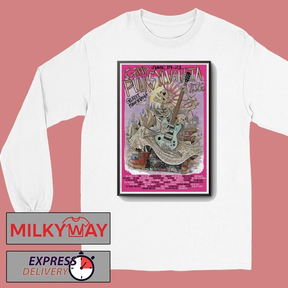 Camp Punksylvania West End Fairgrounds In Gilbert PA Jun 19-21 2026 Poster shirt