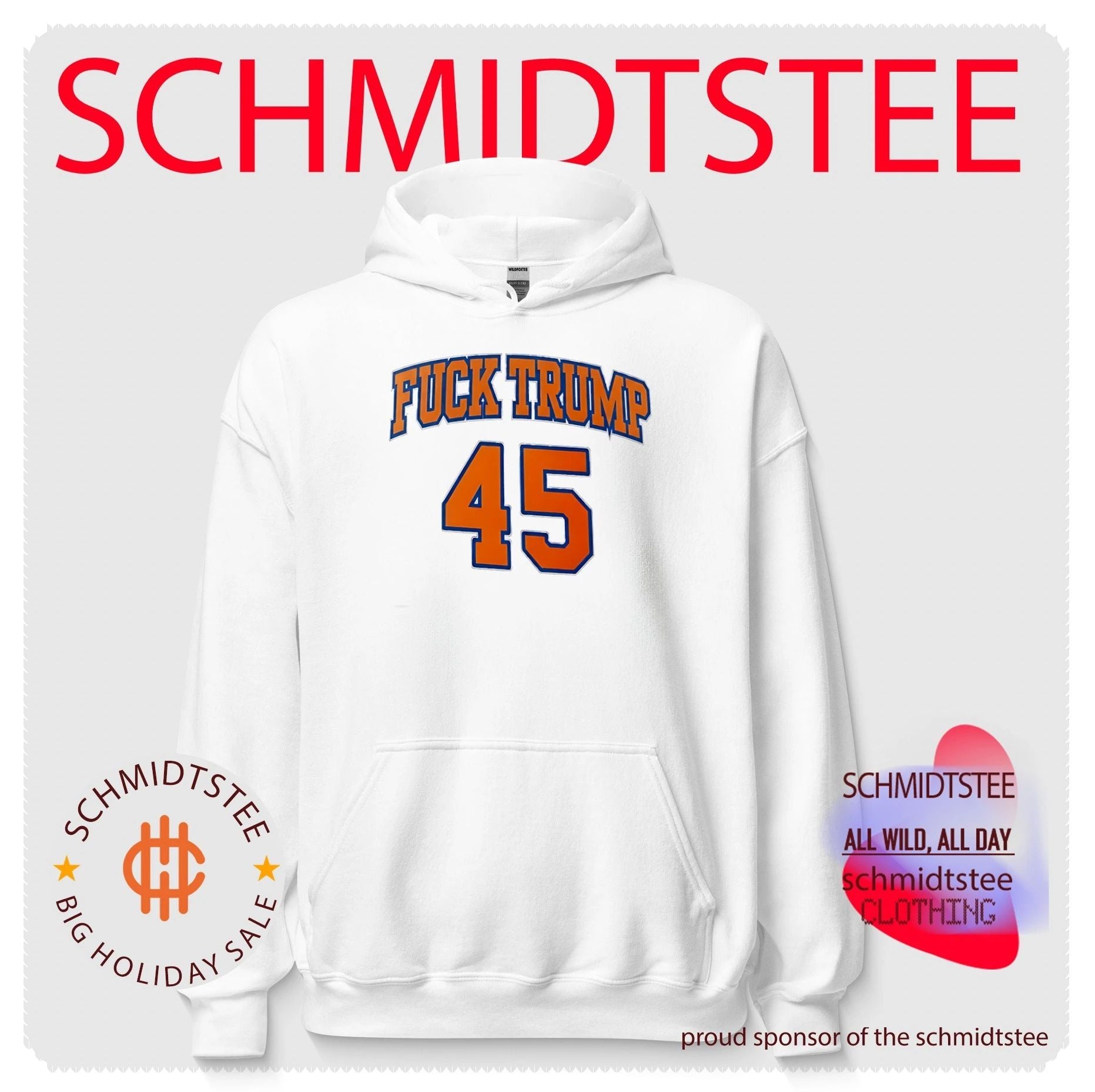 NY Knicks fuck Trump number 45 player shirt