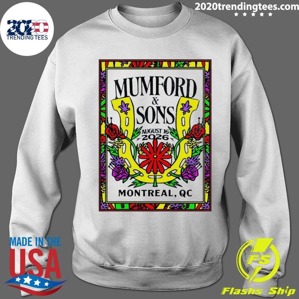 Mumford And Sons Montreal At Lasso Festival In Montreal QC On August 16 2026 Shirt