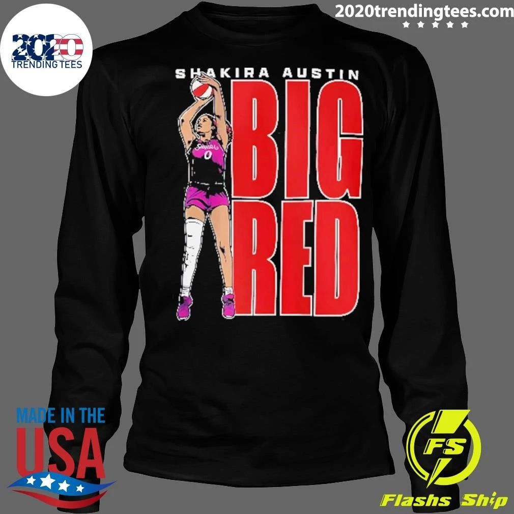 Shakira Austin Big Red Shirt