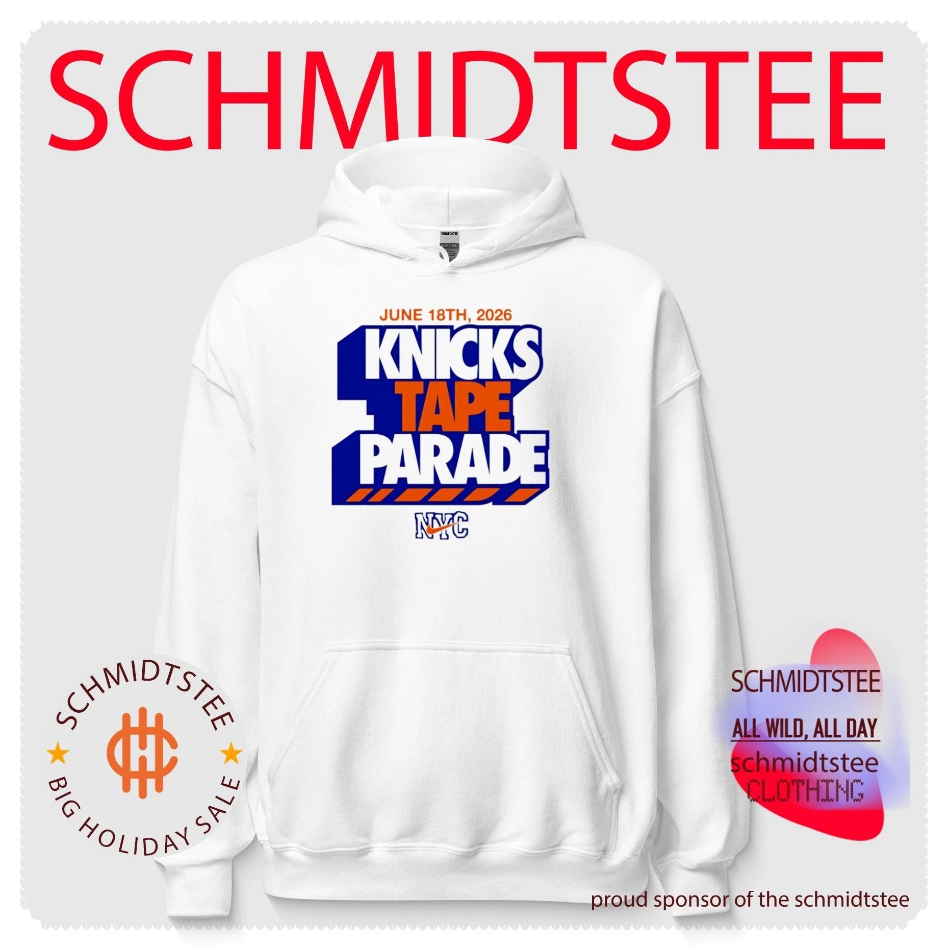 Knicks Tape Parade June 18th 2026 NYC NBA shirt