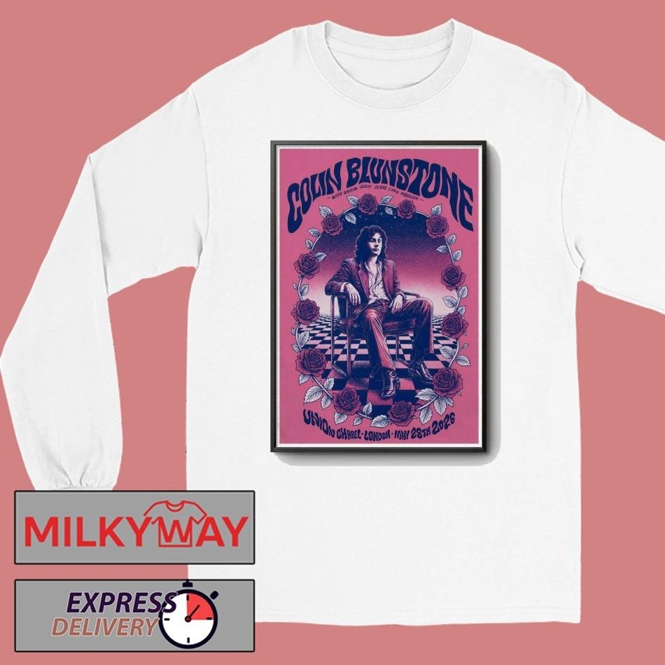 Colin Blunstone In London UK On May 28 2026 Poster shirt