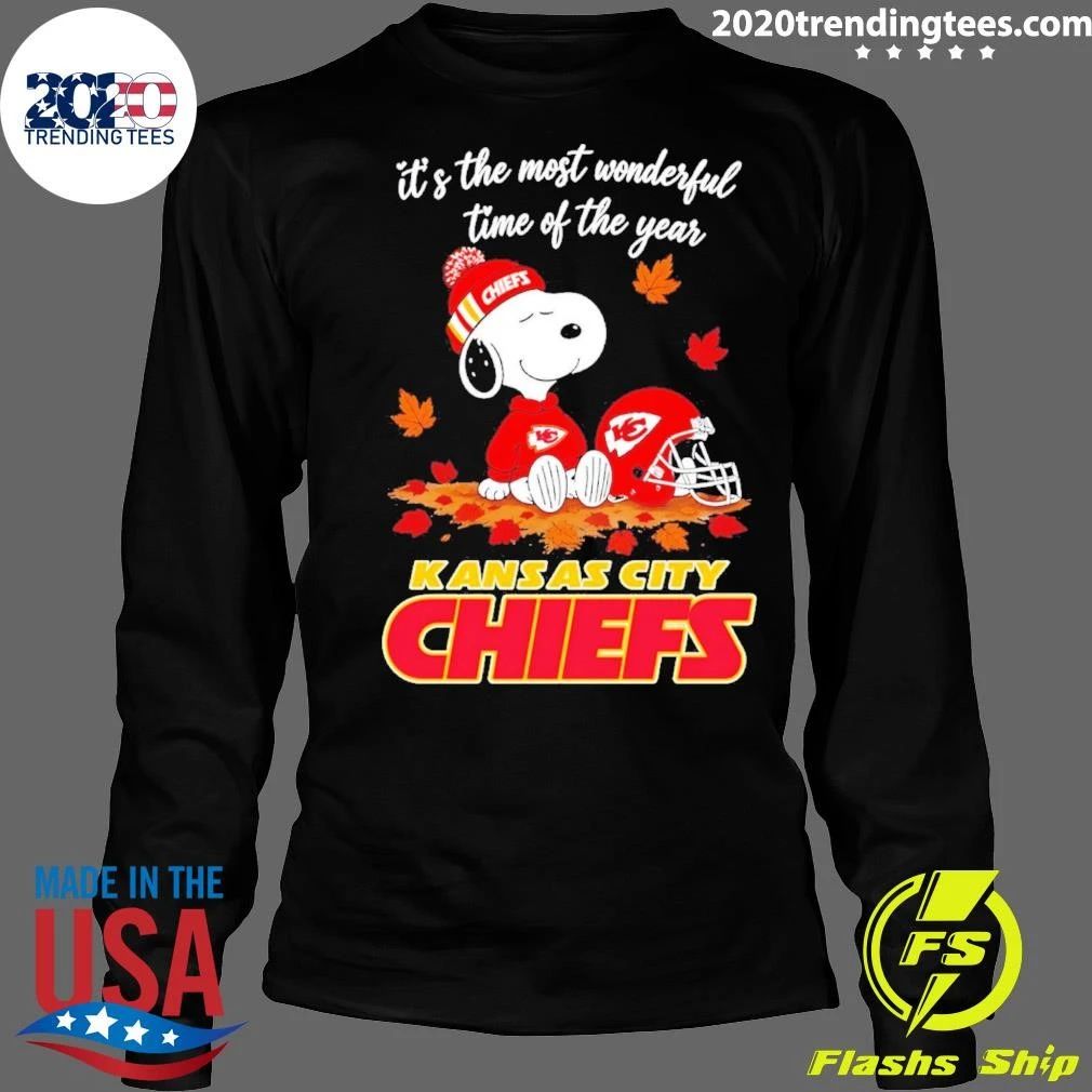 Kansas City Chiefs It’s The Most Wonderful Time Of The Year Shirt
