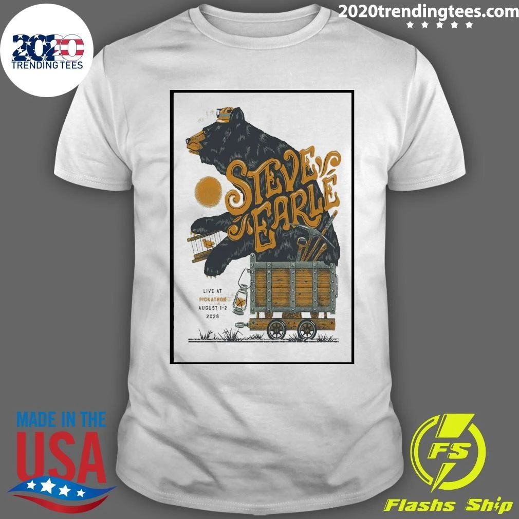 Steve Earle Pickathon 2026 Shirt