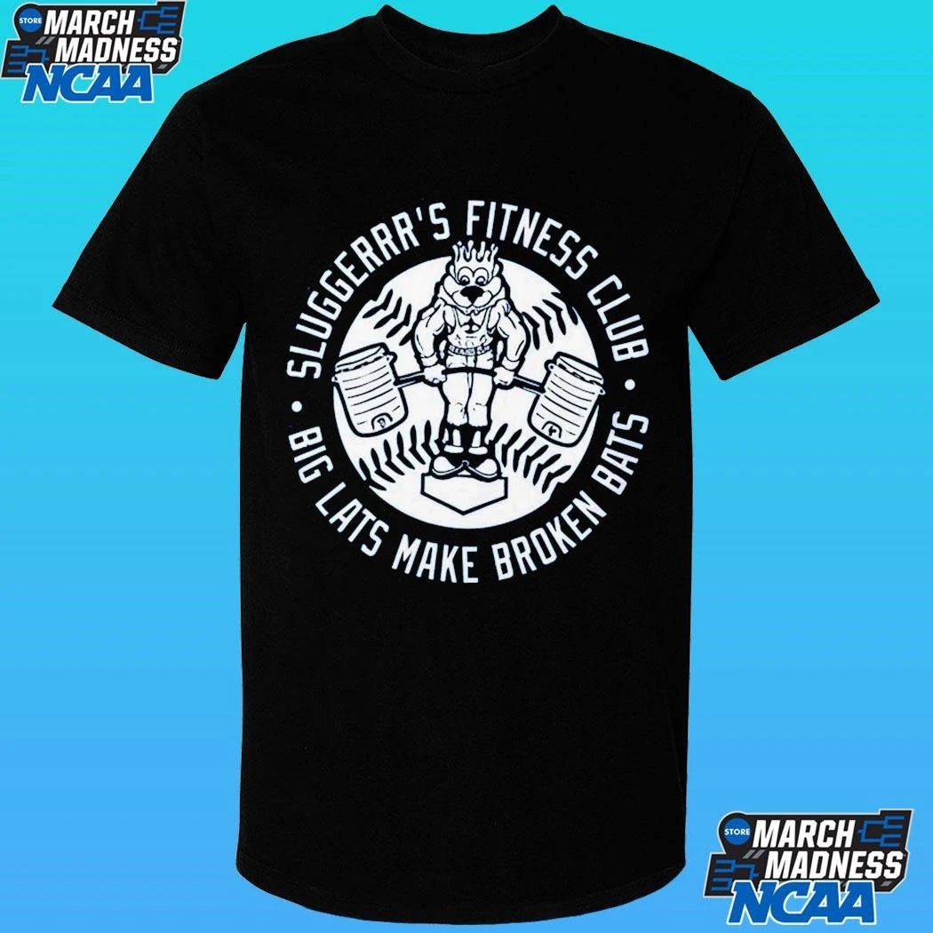 Kansas City Royals Sluggerrr Fitness Club Big Lats Make Broken Bats Gym Shirt