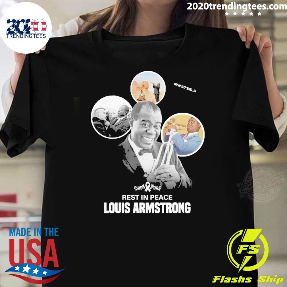 Rest In Peace Louis Armstrong Shirt