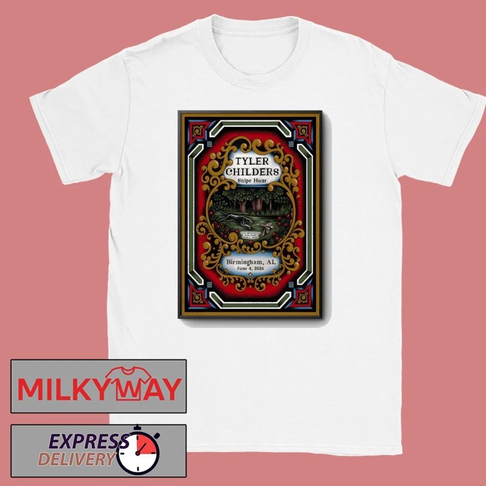 Tyler Childers In Birmingham AL On June 4 2026 Tour Poster shirt