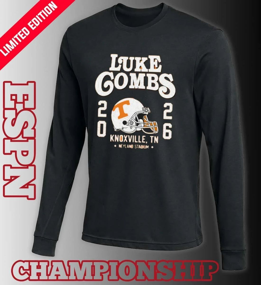 Luke Combs X Tennessee Volunteers My Kinda Saturday Night Tour 2026 Knoxville TN Shirt