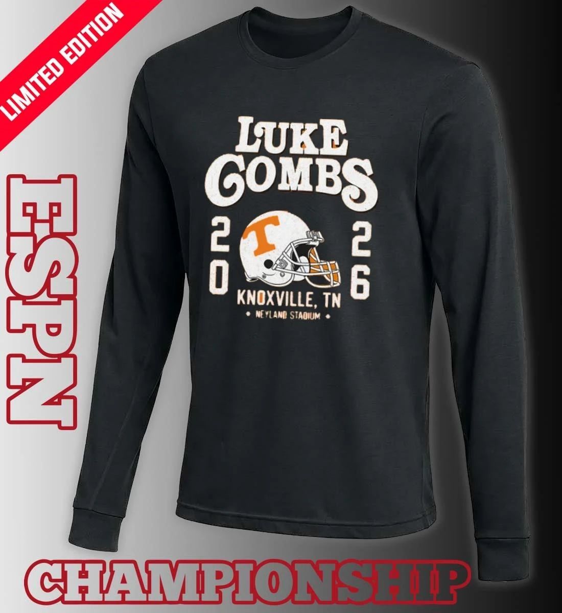 Luke Combs X Tennessee Volunteers My Kinda Saturday Night Tour 2026 Knoxville TN Shirt
