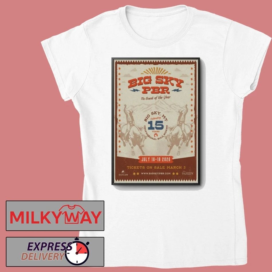 SHOW Big Sky Per July 16-18 2026 Poster Big Sky, MT LIMITED shirt