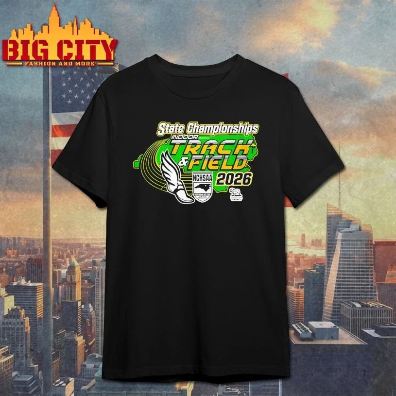 Indoor Track And Field States Nchsaa 2026 State Championships T-shirt