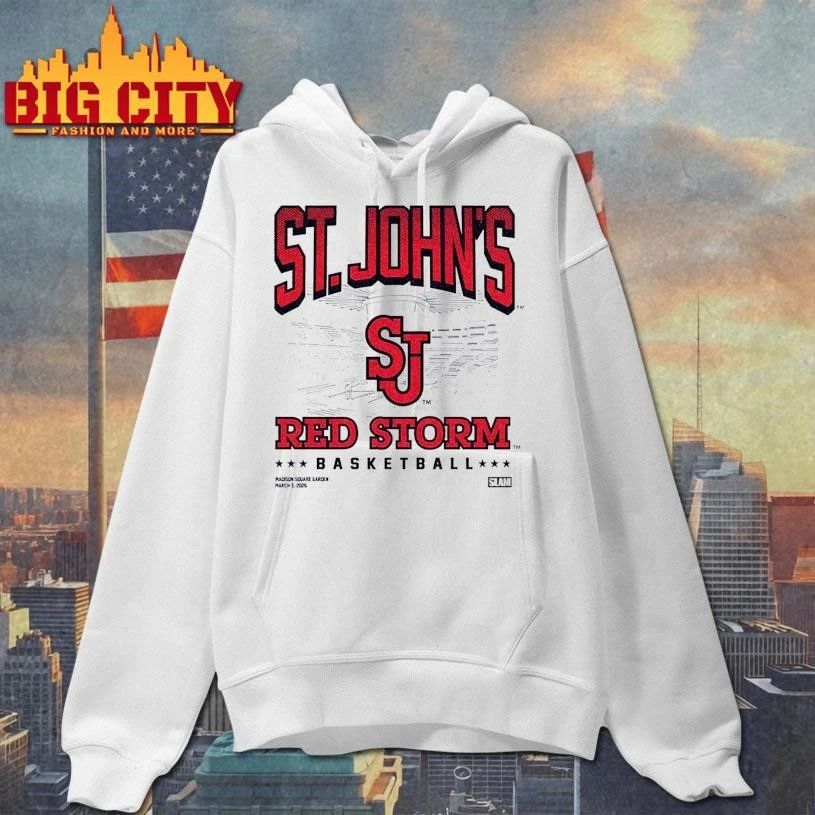 SLAM Night at Madison Square Garden X St John’s Red Storm Basketball On March 3 2026 Exclusive Shirt