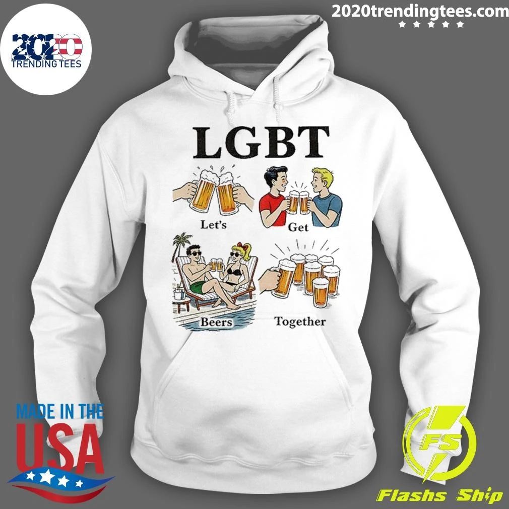 Let’s Get Beers Together LGBT Tee Shirt