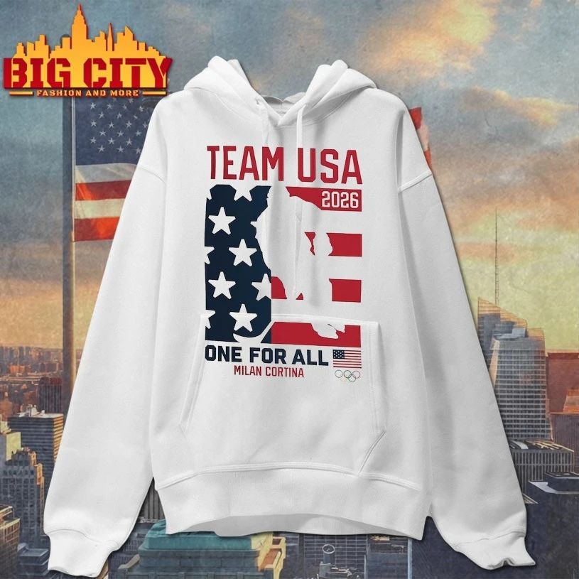 USA Hockey Team USA 2026 One for all milan cortina T-shirt