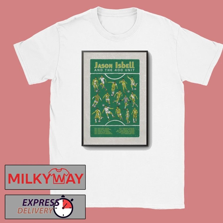 Jason Isbell & The 400 Unit announce UK and Europe Tour 2026 Poster shirt