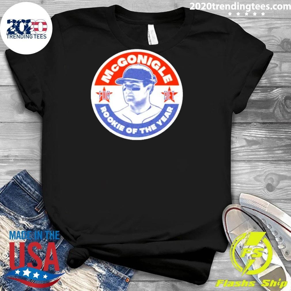Kevin Mcgonigle For Rookie Of The Year For Detroit Shirt