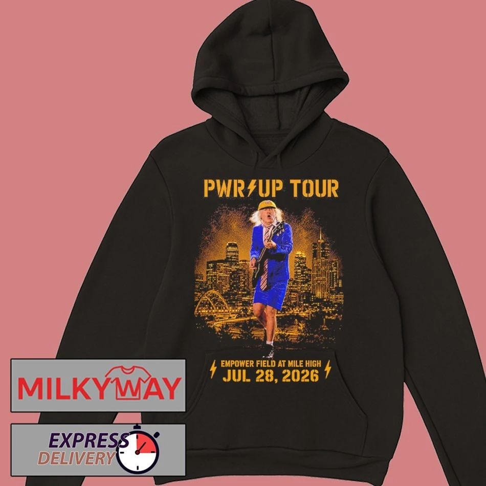 ACDC Power Up Tour 2026 Denver Colorado Show On July 28 2026 At Empower Field At Mile High Shirt