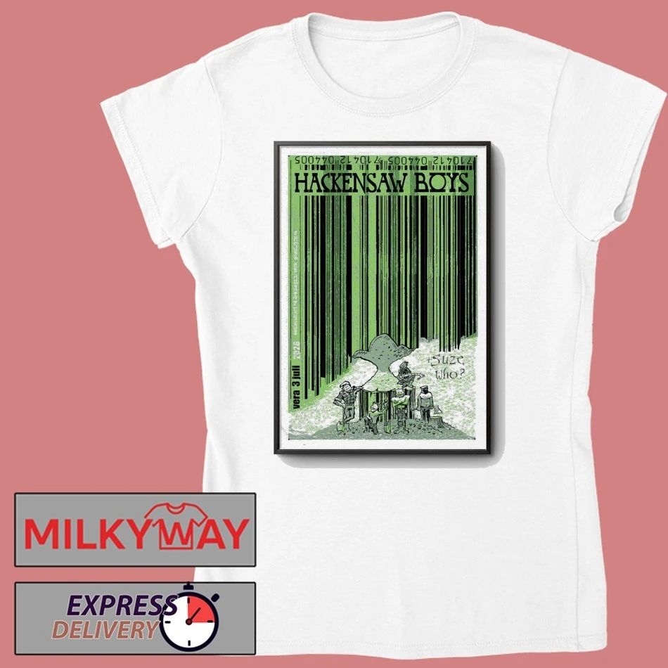 Hackensaw Boys Jul 3 2026 Groningen NL Poster shirt