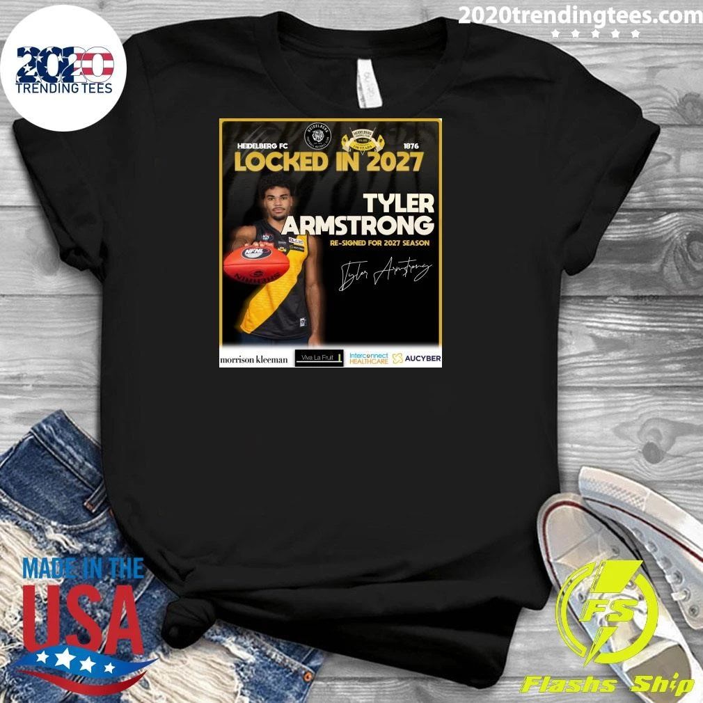 Locked In 2027 Tyler Armstrong Re-Signed For 2027 Season Signature Shirt