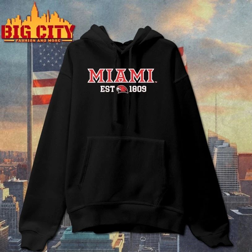 Miami OH RedHawks Established 1809 T-shirt