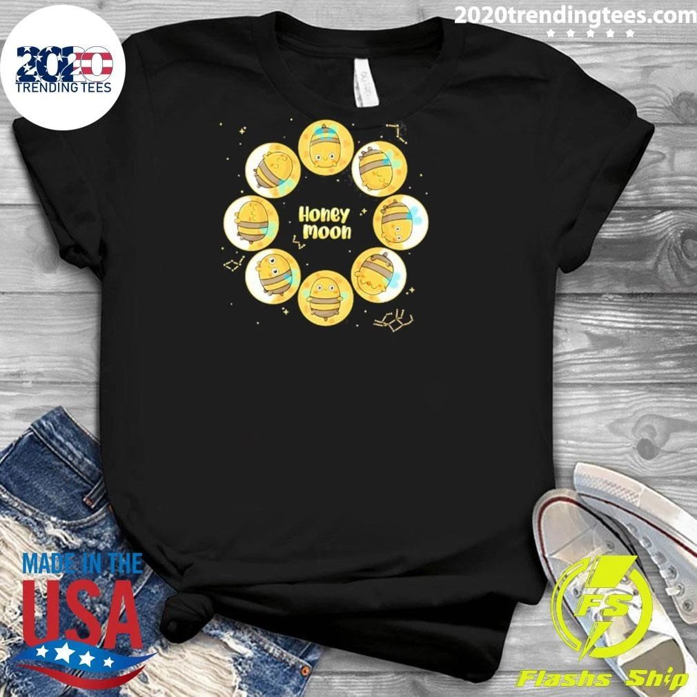 Honey Moon Bee Cute Phases Shirt