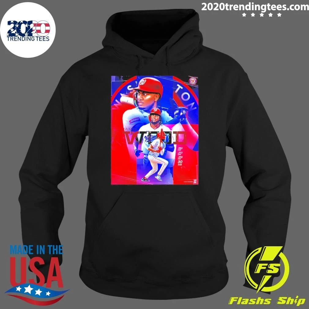 James Wood Washington Nationals Collage Poster Shirt